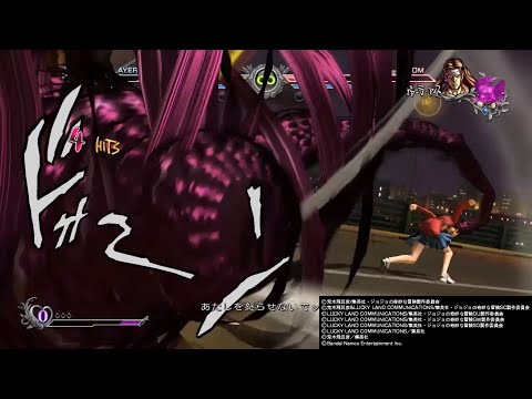 ジョジョの奇妙な冒険 オールスターバトルR* 山岸由花子vsヴァニラ・アイス