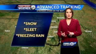 Mild Sunday ahead; winter storm likely midweek
