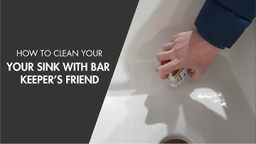 How to Clean Your Fireclay Sink with Bar Keeper’s Friend
