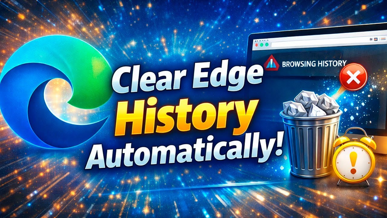 How to set Microsoft Edge to automatically clear browsing history when you close it
