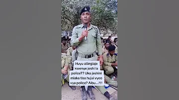 ASKARI POLICE HAFUKUZWA KAZI HAZARANI 