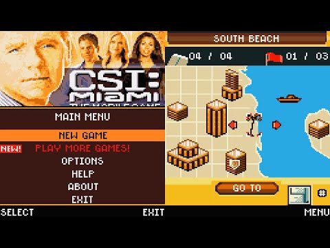 CSI: Miami (Series40v2) - Прохождение Java игры