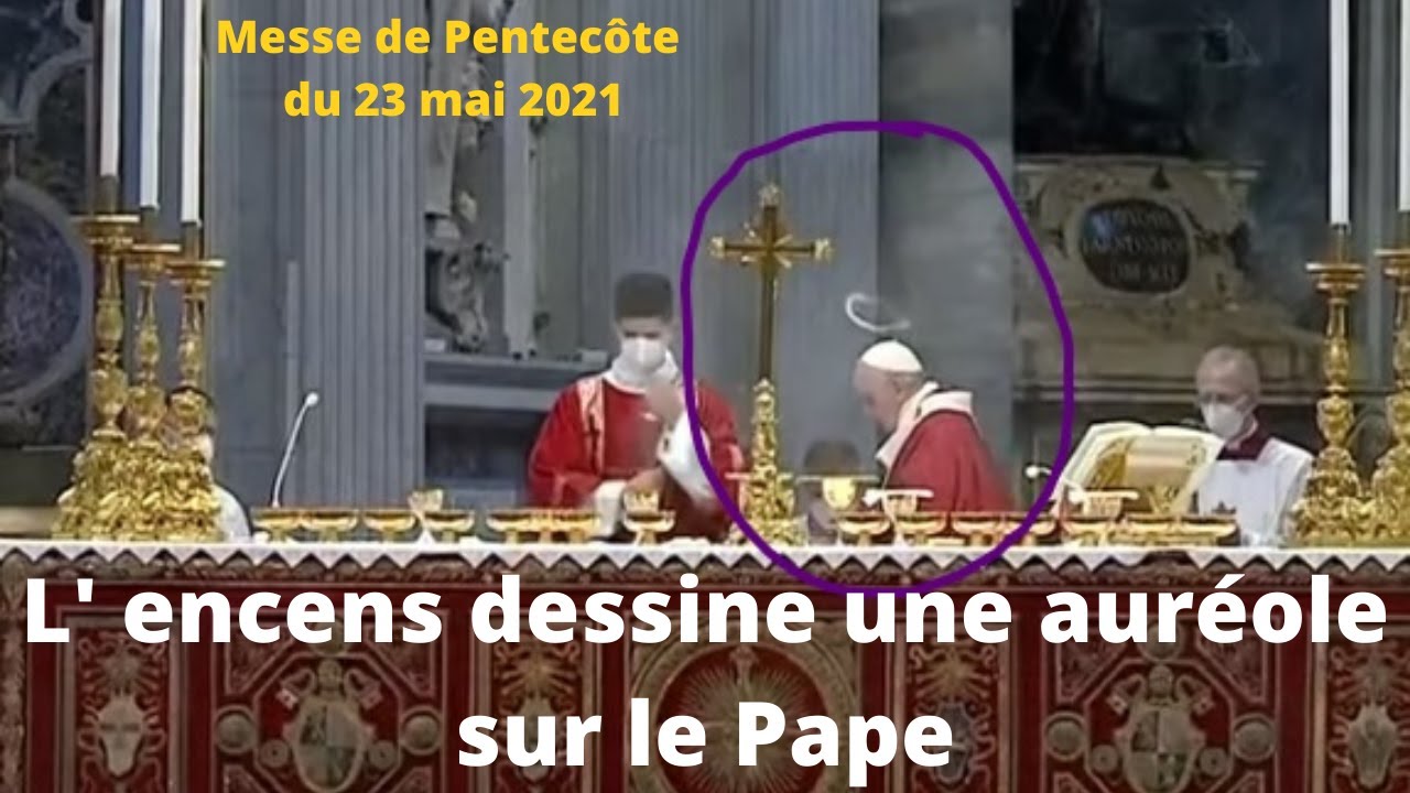 ❤️️ L’ encens dessine une auréole sur le Pape ❤️️ (Vidéo) Maxresdefault