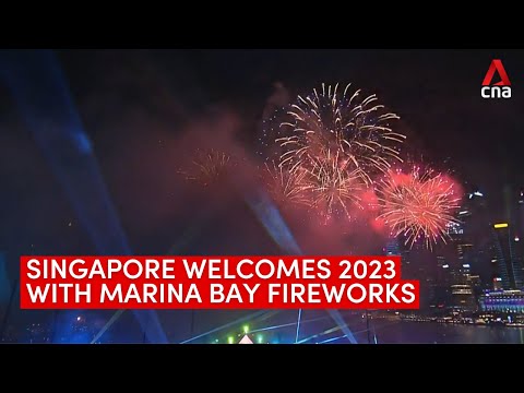 Singapore welcomes 2023 with New Year fireworks at Marina Bay