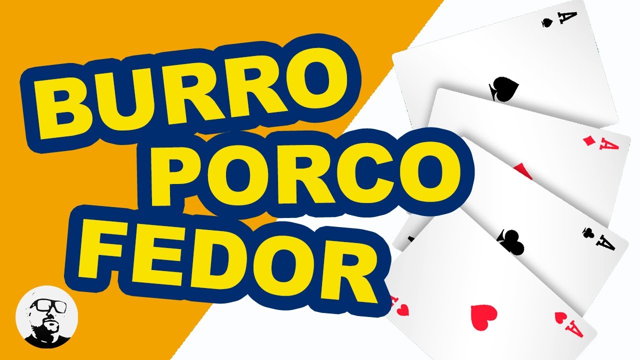 COMO JOGAR BURRO - JOGO DE BARALHO 