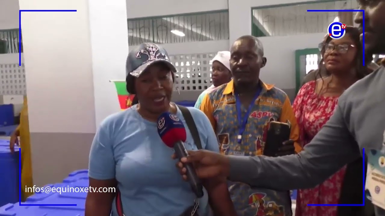 DOUALA: INAUGURATION DU NOUVEAU DÉBARCADÈRE ET MARCHÉ AUX POISSONS DE YOUPWE - EQUINOXE TV