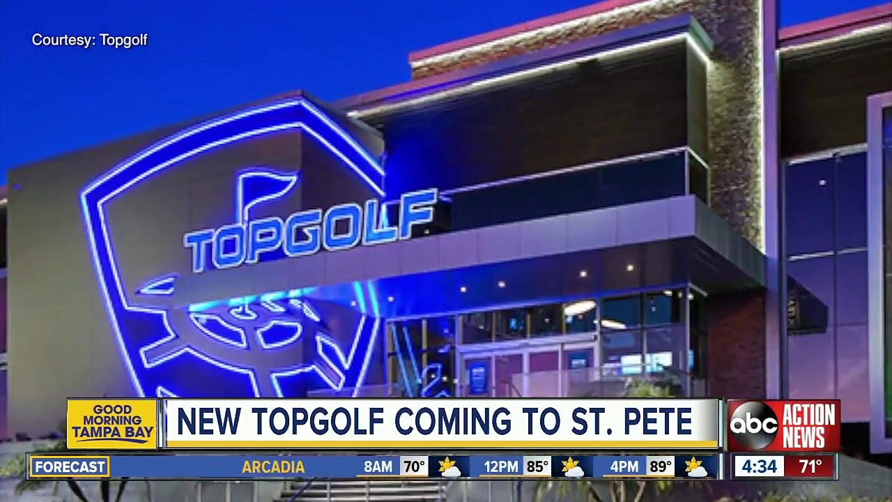 New Topgolf location opening in St. Petersburg