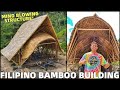 MIND BLOWING FILIPINO BAMBOO BUILDING - Philippines Mountain Community Project In Davao