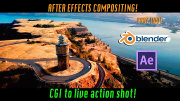 Blender tracking tutorial: Part Two: Compositing passes in After Effects