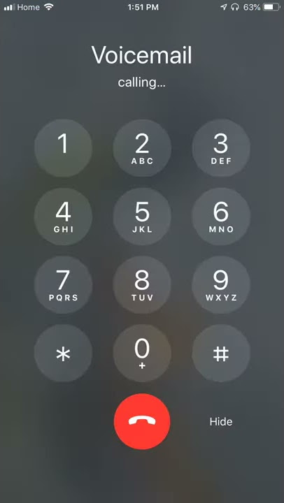 HOW TO CHECK YOUR VOICEMAIL— USING YOUR CELLPHONE’S KEYPAD 🔢