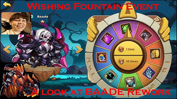 Baade Rework & Wishing Fountain Event March 2019 Idle Heroes - Aureolin Heartrate Gaming