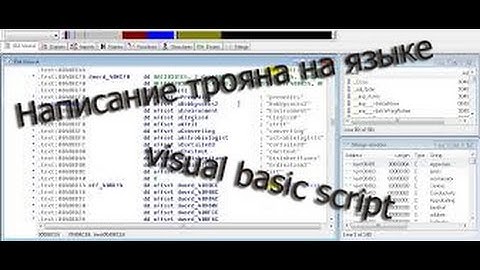 Написание трояна на языке visual basic script