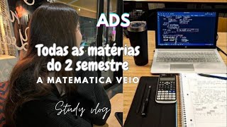 Quais são as matérias do curso de Análise e desenvolvimento de sistemas + o que cai de matemática