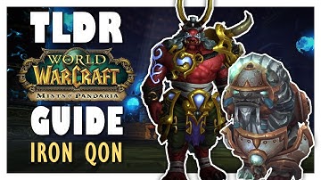 TLDR IRON QON Normal + Heroic Guide - Throne of Thunder | MoP Classic
