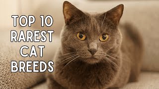 Top 10 Rarest Cat Breeds in the World!