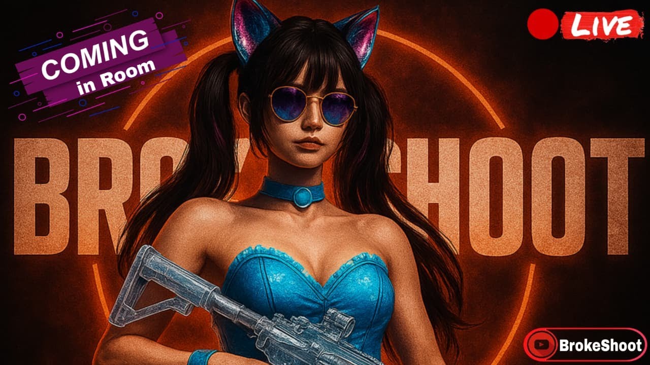 🔴LIVE BOOM BAAM 💥 | BGMI CUSTOM ROOM LIVE WITH BROKESHOOT || 