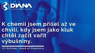 Rozhovor s Head of Chemistry DIANA Biotechnologies Jiřím Schimerem pro RadioZet.cz