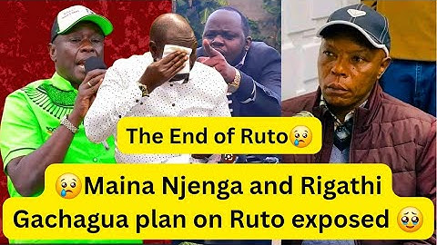 😢Thiri nditu cia mubango wa Maina Njenga na Rigathi Gachagua kuri William Ruto kumburanio🥹