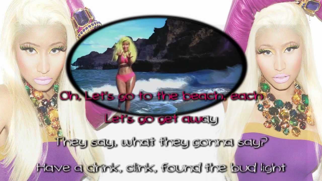 Nicki Minaj Starships [Karaoke/Instrumental] With Lyrics YouTube