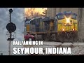 Csx railfanning in seymour indiana  12292020 w narration read desc