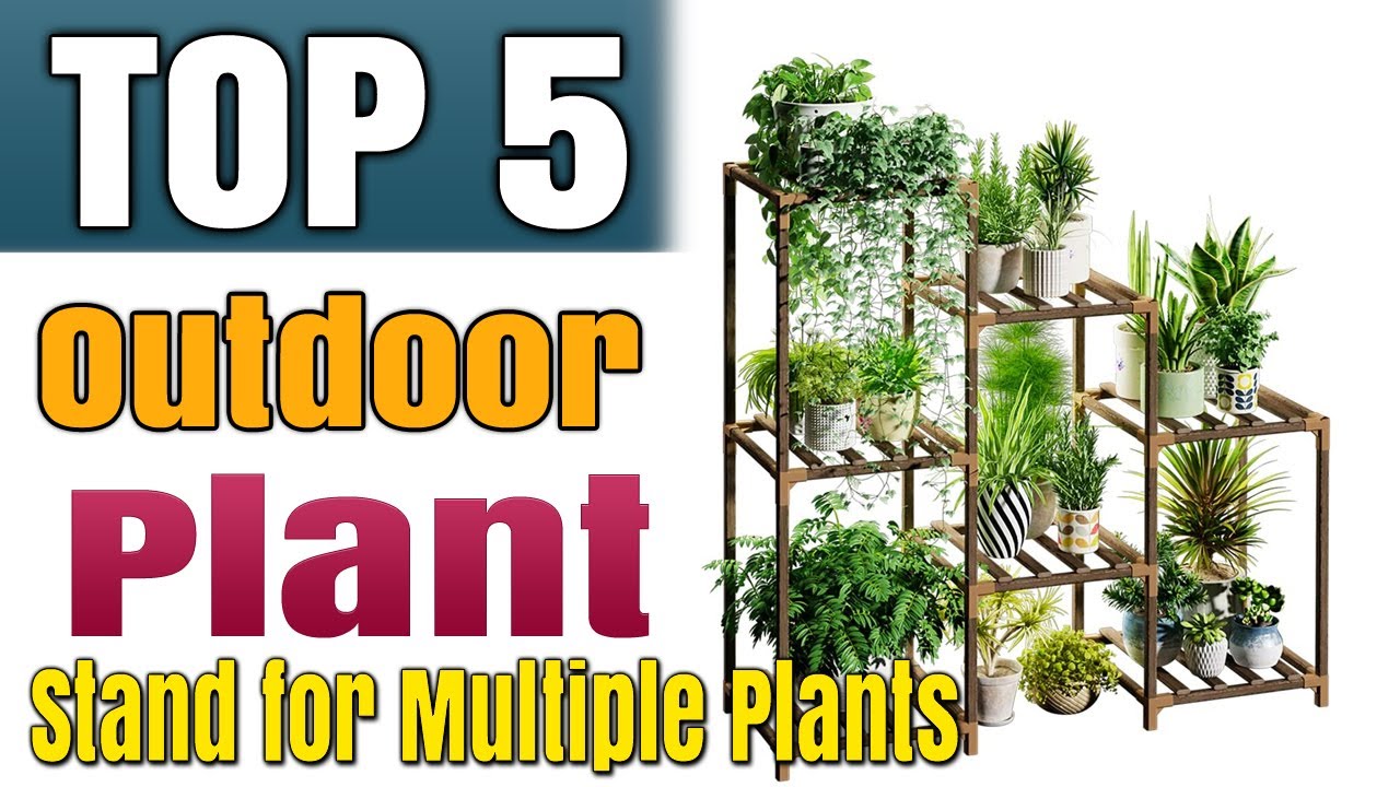 Best Outdoor Plant Stands For Multiple Plants YouTube