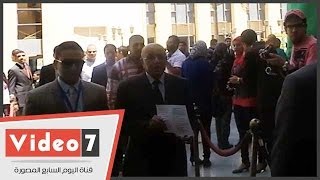 بالفيديو.. مفيد شهاب وجابر نصار يفتتحان فرع حقوق جامعة القاهرة بالشيخ زايد