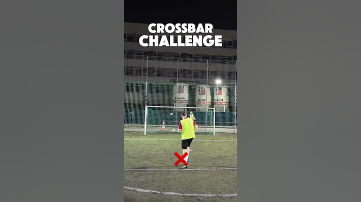 Anyone can hit the goal, but what about the crossbar?  #football #training #krakow #challenge #game