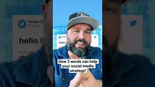 3 words that can change your social media content