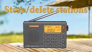 SIHUADON R-108 Store and delete radio stations
SIHUADON R-108 Store and delete radio stations SIHUADON R-108 Store and delete radio stations