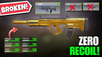 RAM-7 "0 RECOIL" GUNSMITH BUILD | Beste RAM-7 Gunsmith | Seizoen 8 COD Mobile