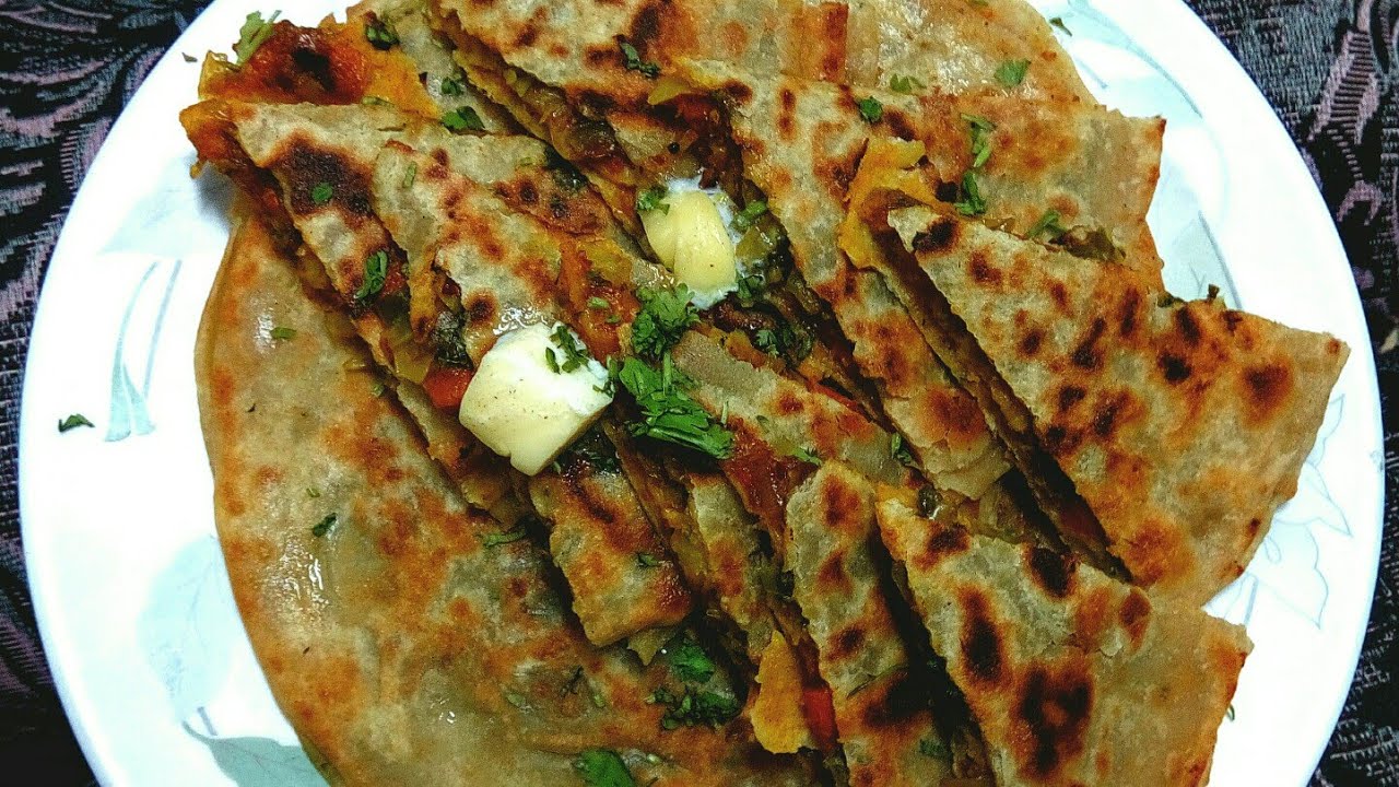 Double Decker Paratha - YouTube