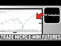 How To Trade Micro E-Mini Futures On Tradingview (2025)