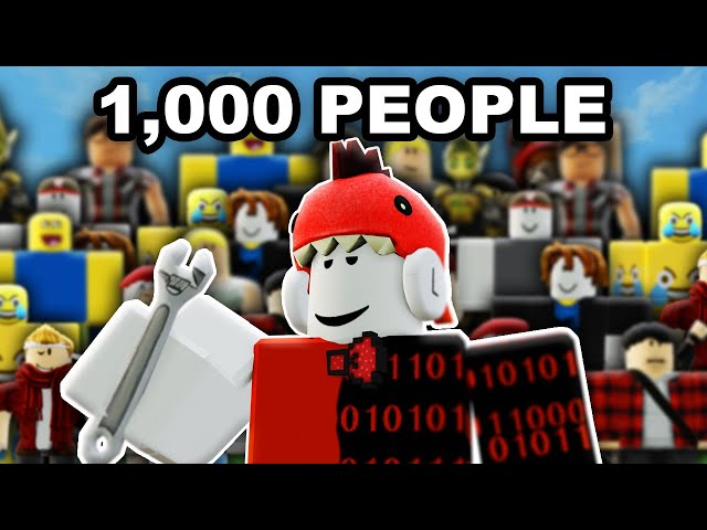 We put over 1,000 Roblox players in 1 server 