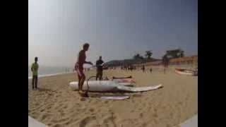 Assembling a Ducky 13 inflatable catamaran sailboat