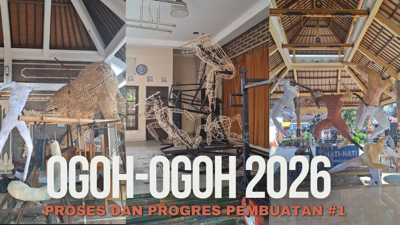 PERANG CAKA 1948 🔥 🔥#1 PROSES DAN PROGRES OGOH-OGOH 2026 DIMULAI ‼️ #ogohogoh #ogohogohdenpasar