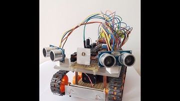 Avoiding obstacles with 2 ultrasonic sensors