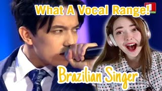 Brazilian Singer First Time Reaction To Dimash SOS Slavic Bazaar