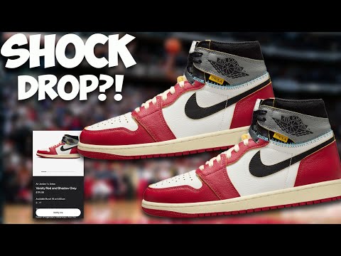 SHOCK DROP Jordan 1 Union La Chicago Shadows EVERYTHING You NEED To Know!