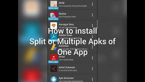 Apk Extractor - Extract & install Spilt or Multiple Apks