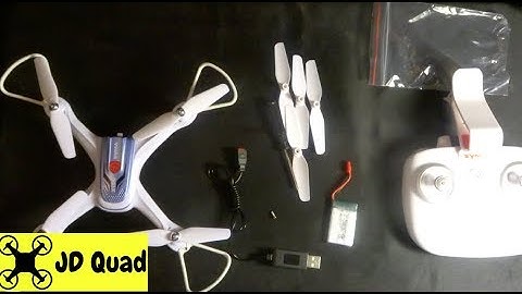 Syma X15W Quadcopter Drone Unboxing Video