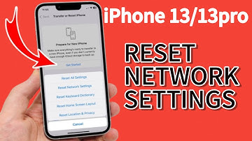 How to Reset Network Settings on iPhone 13 - Step by Step