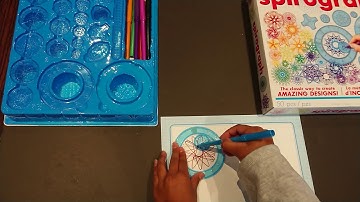 Simple Spirograph tutorial | How to use a Spirograph | The basics of Spirograph | Crafty K