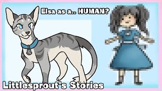 Attempting to draw my warrior cat ocs as humans! [ Elsa ]