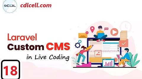 (18)(part-2) Display Images in Html Table | Build content management system in PHP Laravel