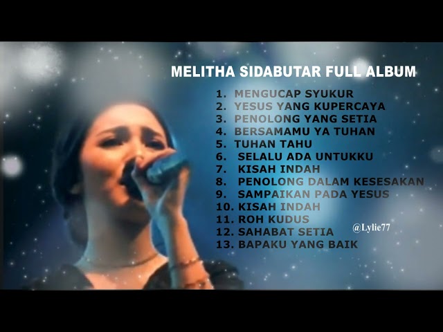 MELITHA SIDABUTAR FULL ALBUM class=