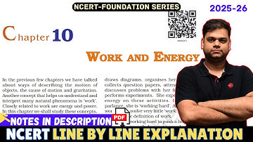 Work and Energy - Class 9 Science Chapter 10 [Full Chapter]
