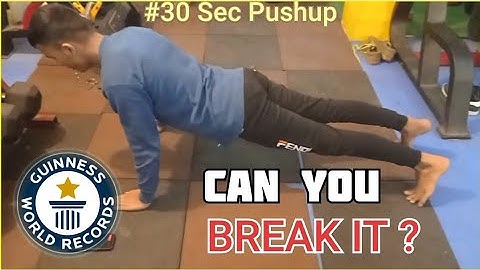 most pushups in 30 seconds WORLD RECORD ( perfect form 🇮🇳 ) #30secpushupchallenge