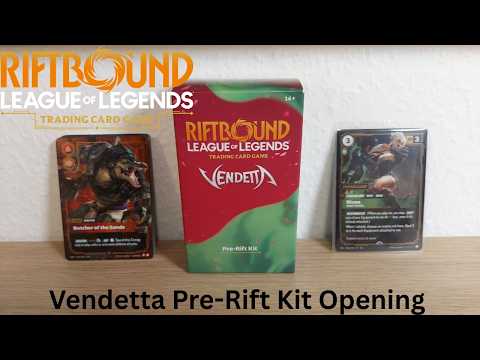 Riftbound Vendetta Pre-Rift Kit - Opening