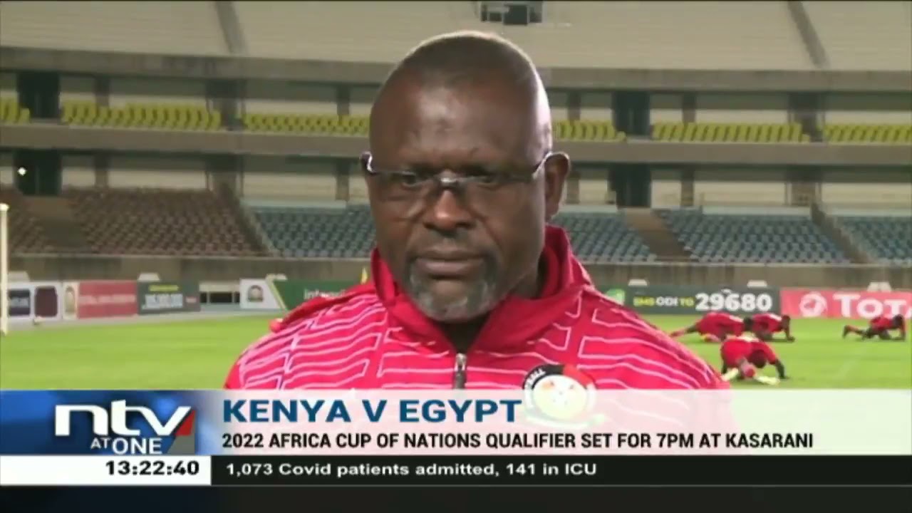 Ghost Mulee speaks ahead of Kenya's match against Egypt