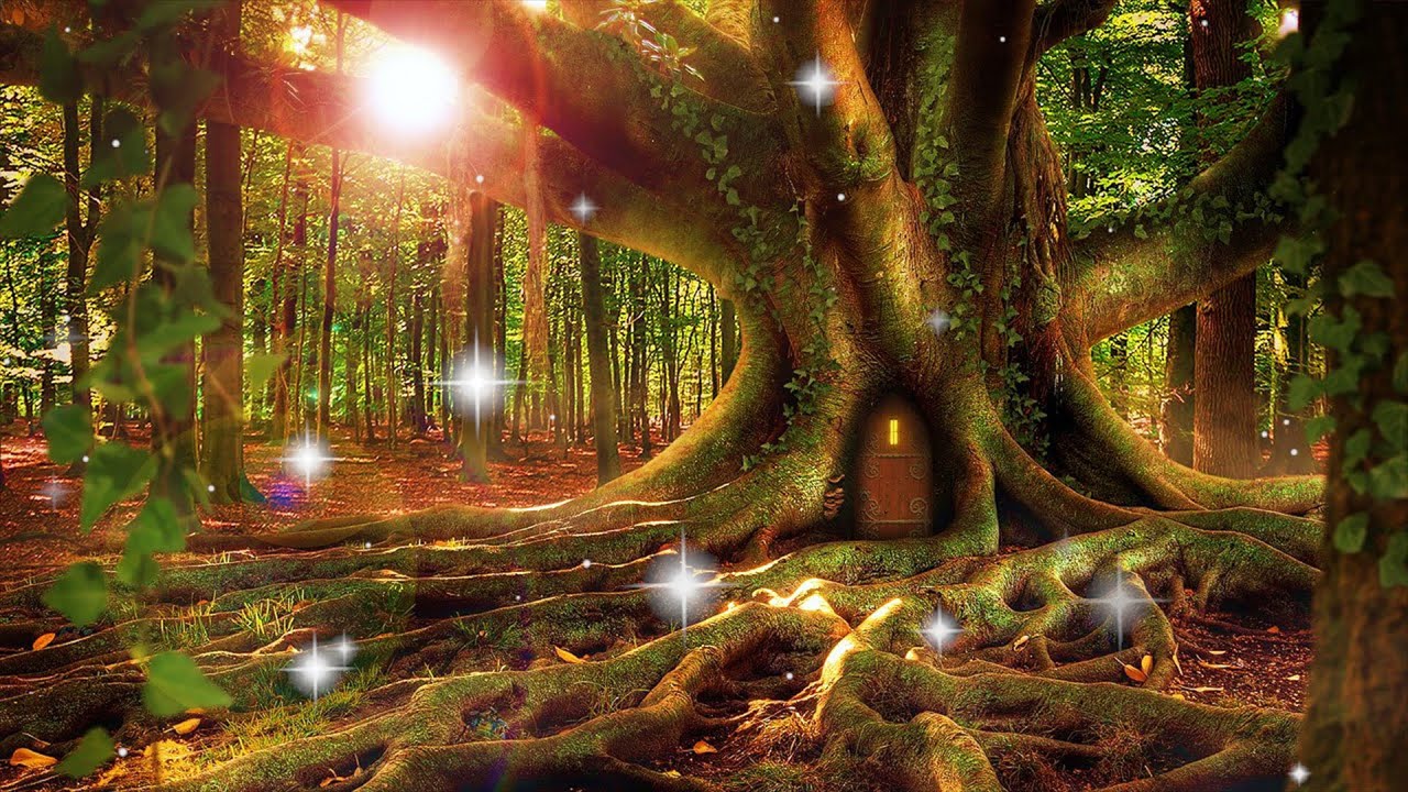 Bosque Encantado✨ Música y Ambiente🌳💖 Hadas, Unicornios🦄🧚🏻‍♀️ Música Relajante🎵 Dormir, Estudiar